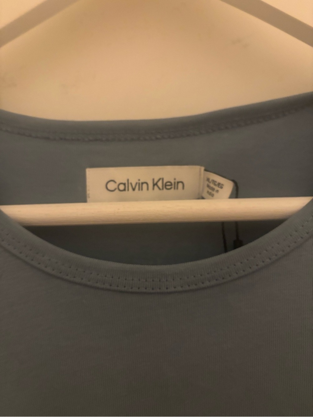 Calvin Klein Women’s Crewneck Dress in Dusty Blue
